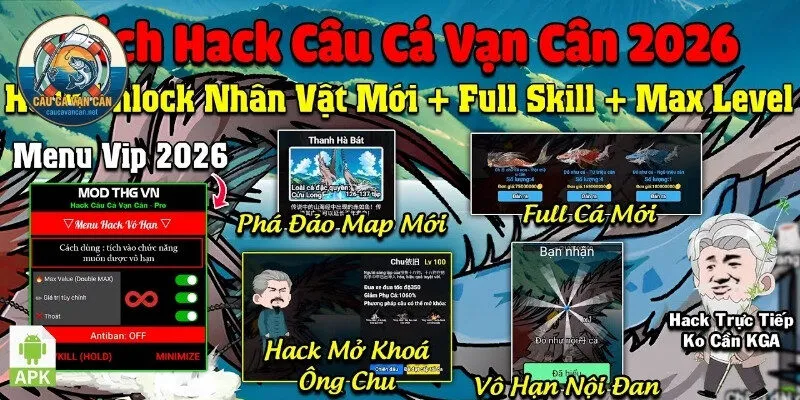 Bí quyết săn cá triệu cân để tích lũy kinh nghiệm