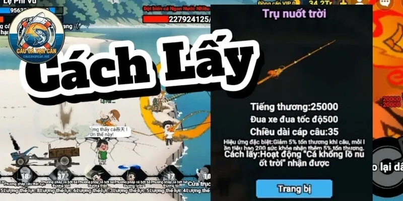 Cách Chọn Cần Câu Trong Câu Cá Vạn Cân Đẳng Cấp Nhất