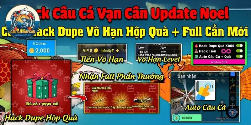 Cách Hack Câu Cá Vạn Cân Tăng Tỷ Lệ Thành Công 100%