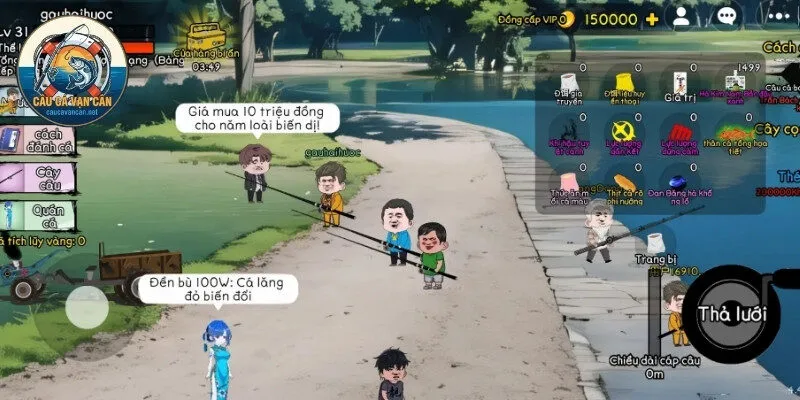 Giao lưu tại các khu vực cộng đồng và sự kiện