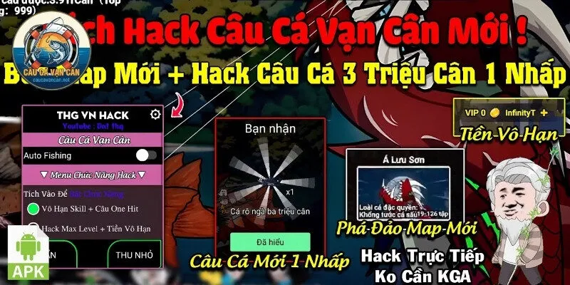 Tối ưu hóa kỹ năng săn cá với tính năng 1 Hit